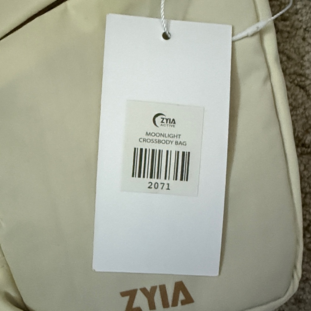Zyla Cream Moonlight Crossbody Sling Bag NEW - Picture 5 of 7
